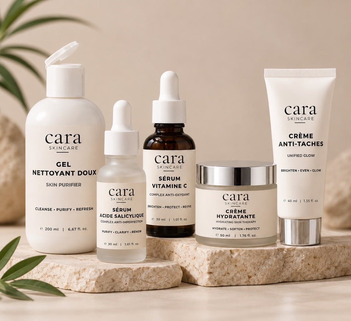 1-Routine CARA Complète – 5 Soins